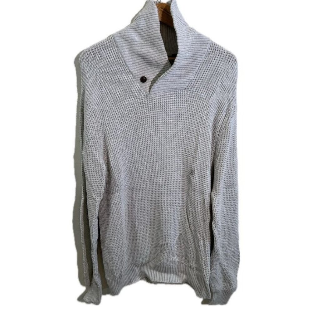 Men’s NWT Chaps Cream Knitted Sweater Size Large